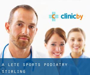 A-Lete Sports Podiatry (Stirling)