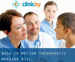 Back In Motion Therapeutic Massage (Riel)