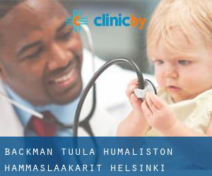 Bäckman Tuula Humaliston Hammaslääkärit (Helsinki)