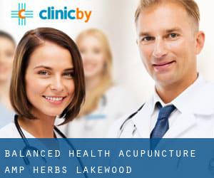 Balanced Health Acupuncture & Herbs (Lakewood)