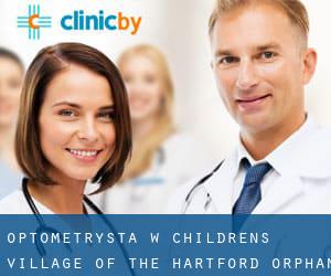 Optometrysta w Childrens Village of the Hartford Orphan Asylum