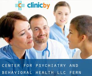 Center For Psychiatry and Behavioral Health Llc (Fern Park)