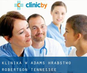 klinika w Adams (Hrabstwo Robertson, Tennessee)