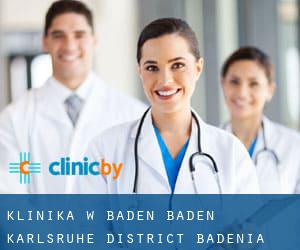 klinika w Baden-Baden (Karlsruhe District, Badenia-Wirtembergia)